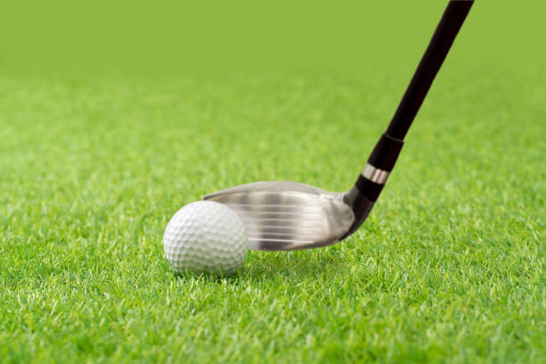 istock teeing off the golf ball on green 1778339640