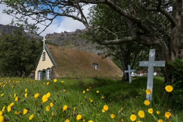 istock Hofskirkja church, Iceland 1778349078