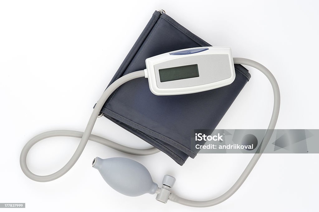 Mesure de la pression artérielle Tonometer - Photo de Affichage digital libre de droits