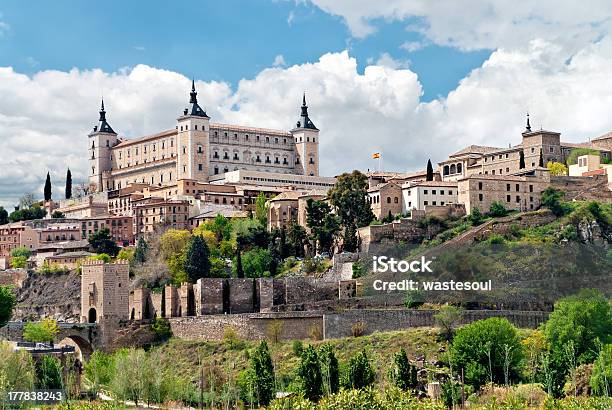 Landscape Of Historic Buildings In Toledospain Stock Photo - Download Image Now - Toledo - Spain, Toledo Province, Panoramic