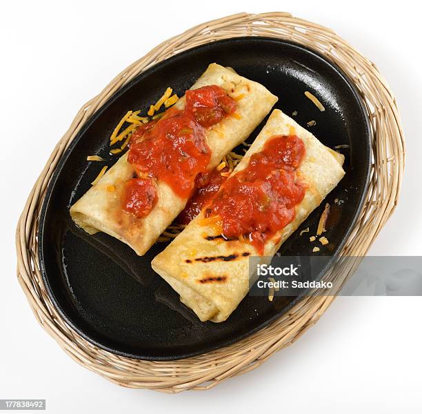 Mexican Burritos Stock Photo - Download Image Now - Burrito, Cheese, Cooked