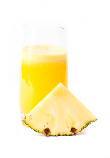 istock Pineapple juice in a glass 177839267