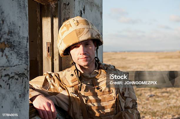 Ptsd In Soldaten Stockfoto und mehr Bilder von Britisches Militär - Britisches Militär, Militärische Einsatzkräfte, Wüste