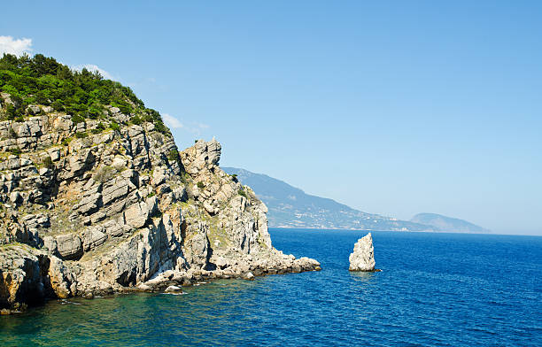 istock Landscape with sea and mountains 177840862