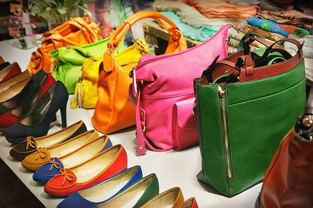 istock A store with women's purses and shoes 177840891