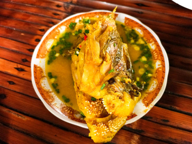 istock Plotonus Canius (Sembilang Fish) Fish in Yellow Soup 01 1778422562