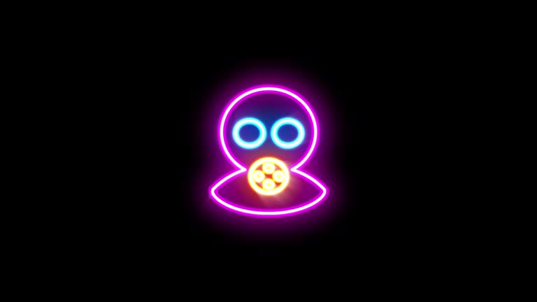 Colorful Neon Icon