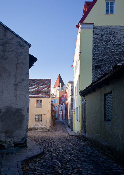 istock Old houses in Tallinn 177842472