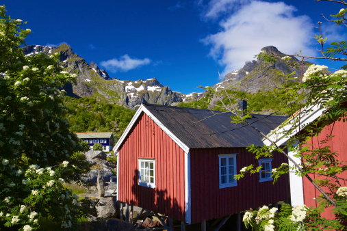 Fishing huts in Nusfjord