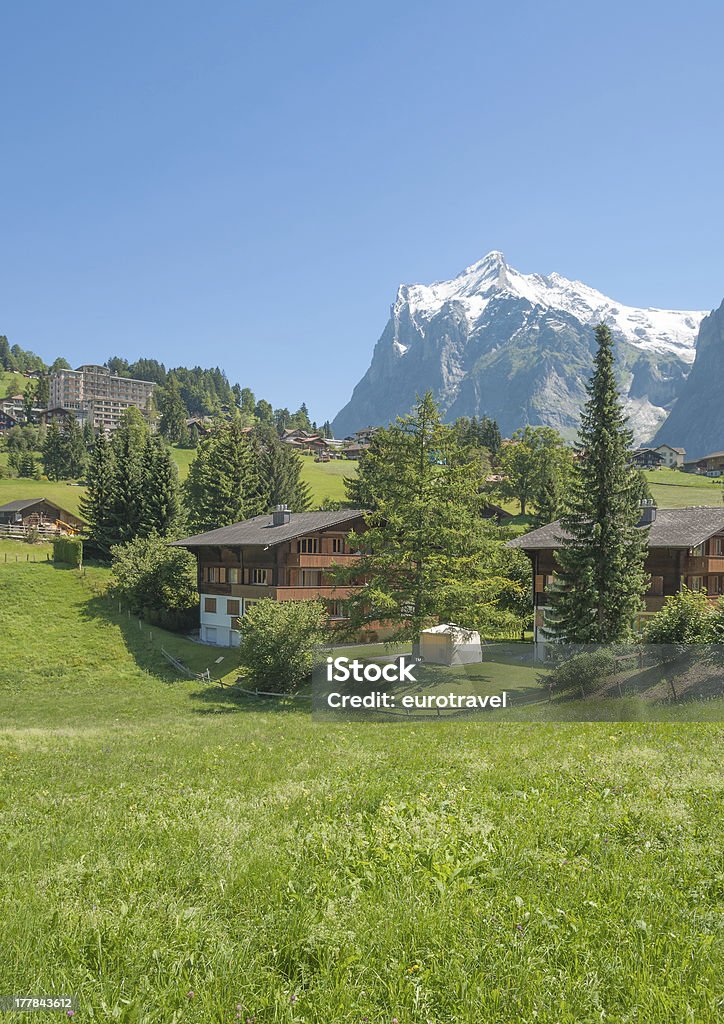 그린데발트, 베르네제 오버란트, Switzerland - 로열티 프리 0명 스톡 사진