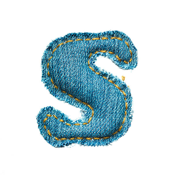 istock Handmade lowercase letter of jeans alphabet 177843933