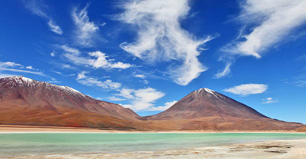 istock Volcano Licancabur and Laguna Verde 177844789