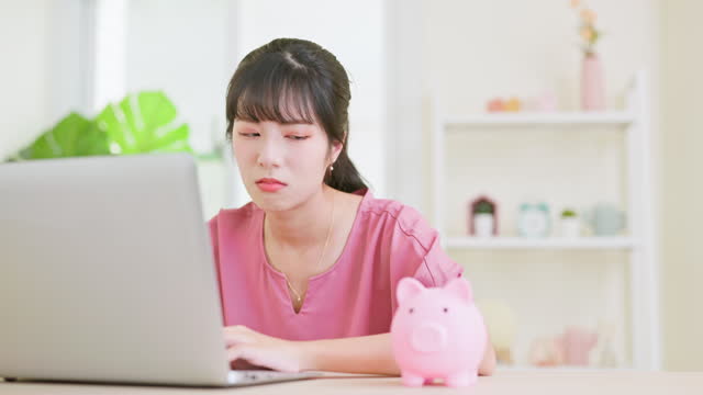 woman feel worried home finance