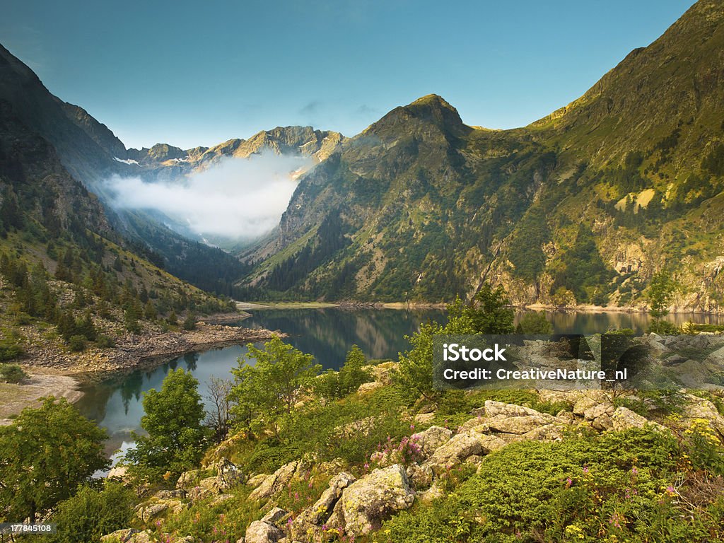 Lac Lauvitel - Royalty-free Alpes Europeus Foto de stock