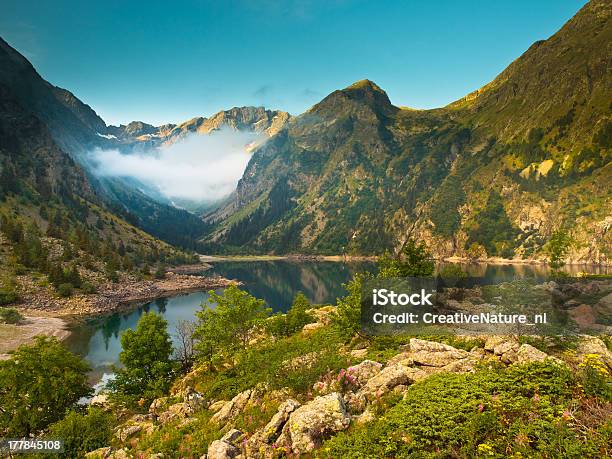 Lac Lauvitel - Fotografias de stock e mais imagens de Alpes Europeus - Alpes Europeus, Ao Ar Livre, Arbusto