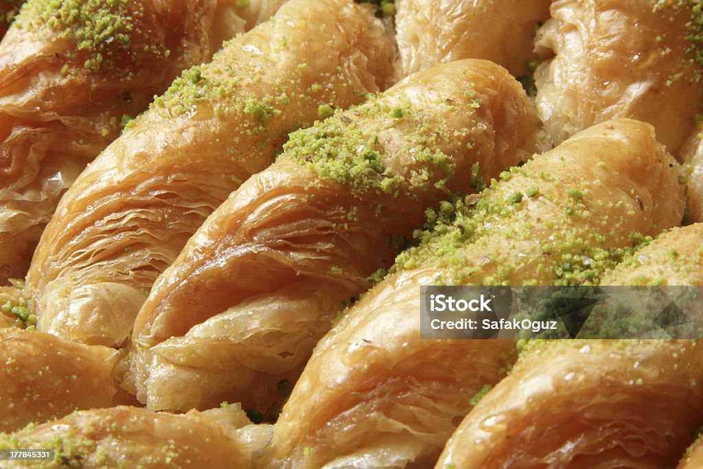 Baklava Almond Stock Photo