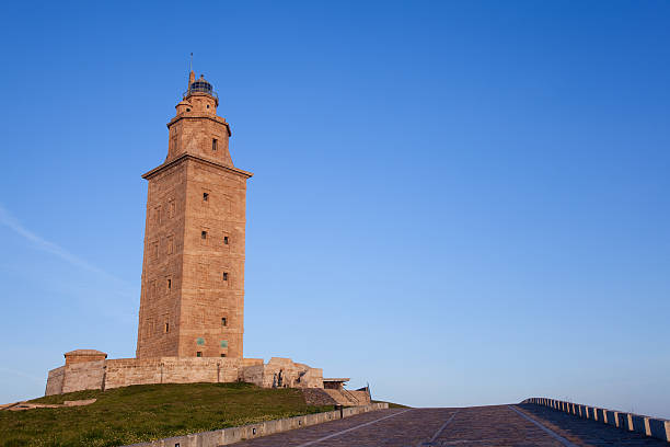 istock Hercules tower, La Coruña 177845588