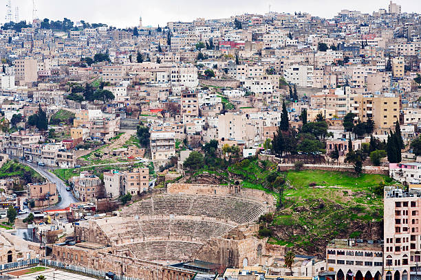 istock ancient Roman theater in Amman , Jordan 177846129