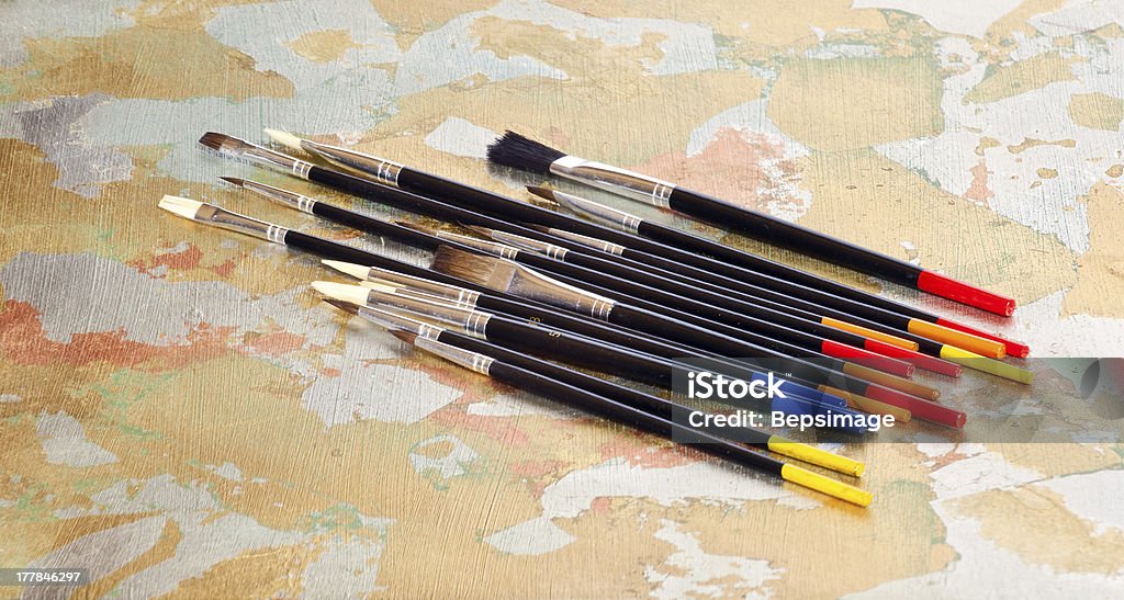 Paintbrushes - Foto de stock de Arte royalty-free