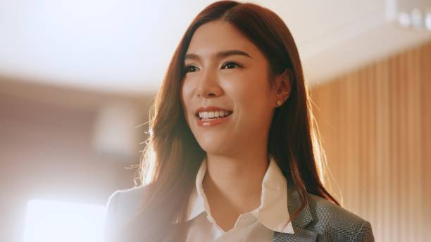 istock Confident Businesswoman Speech Presentation at Corporate Conference  Professional Development 1778472137
