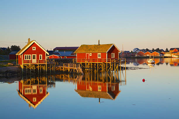 istock Fishing huts in Reine 177847559