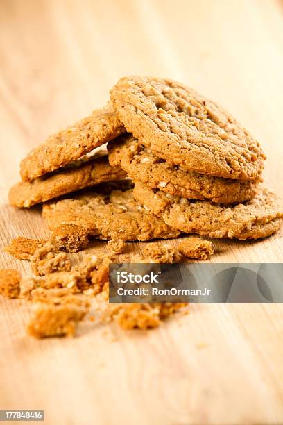 Oatmeal Cookies Stock Photo - Download Image Now - Baked, Close-up, Color Image