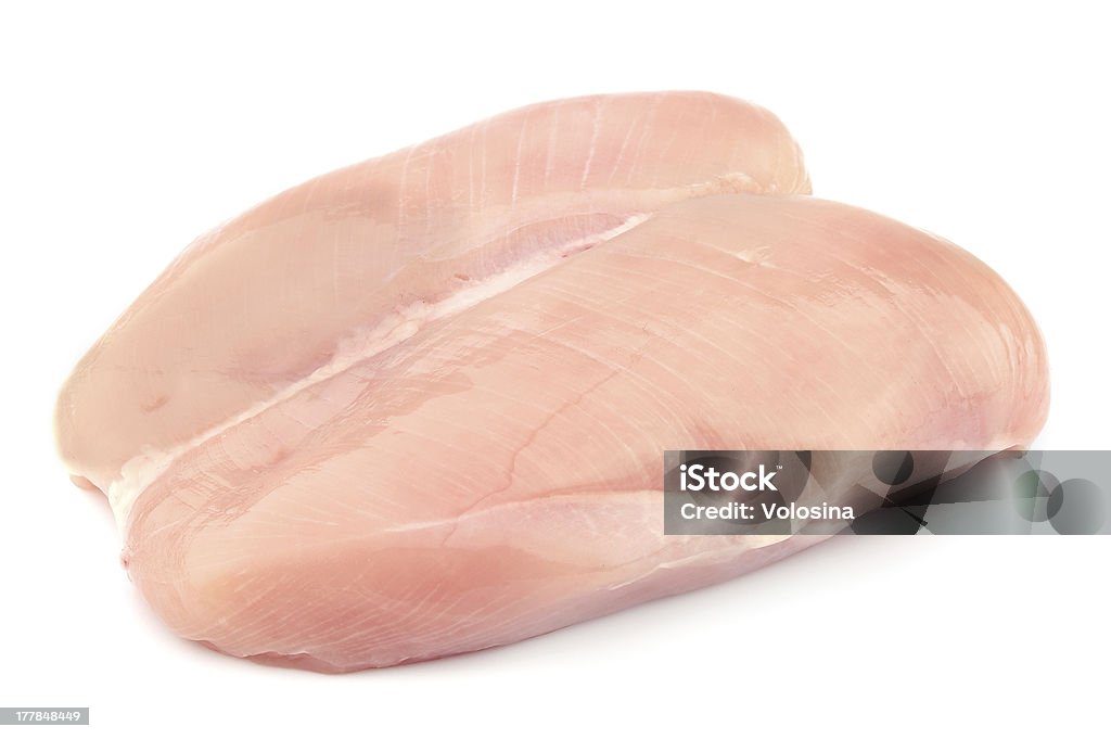 Filé de frango cru - Foto de stock de Alimentação Saudável royalty-free