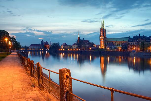 istock Cathedral Island in the evening Wroclaw, Poland 177849260