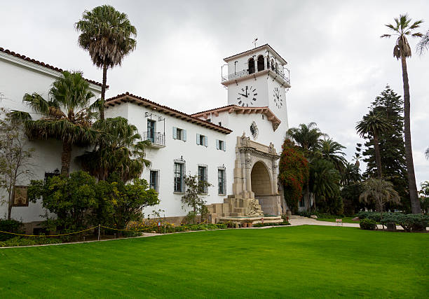 istock Exterior Santa Barbara Courthouse California 177849263