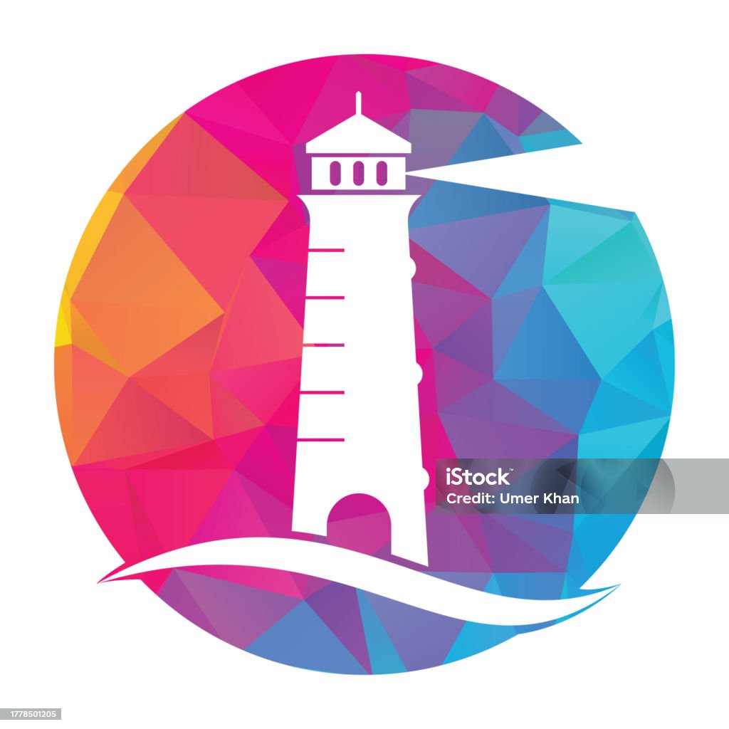 Lighthouse Abstract Logo Lighthouse Vector Logo Design Stock Illustration - Download Image Now ...