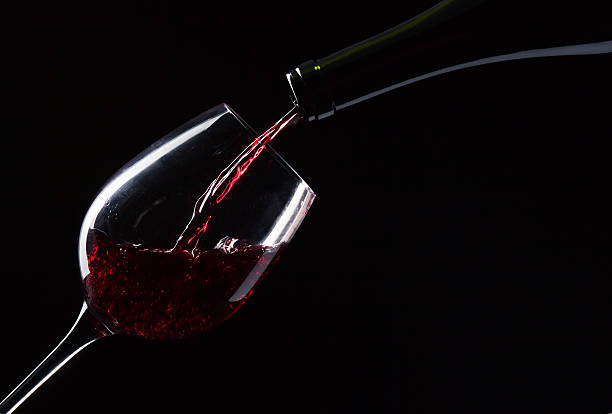 istock bottle and glass with red wine 177850503