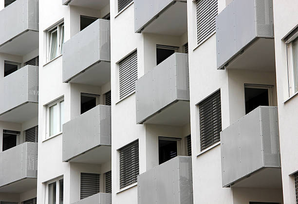 istock Building balconies in repetition 177850914