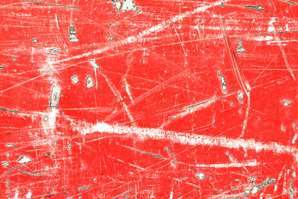 Free Stock Photo of Metal texture, scratched with random red and white ...