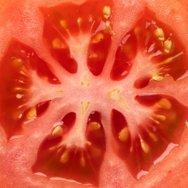 istock Inside of a fresh red tomato full frame close up 1778517435