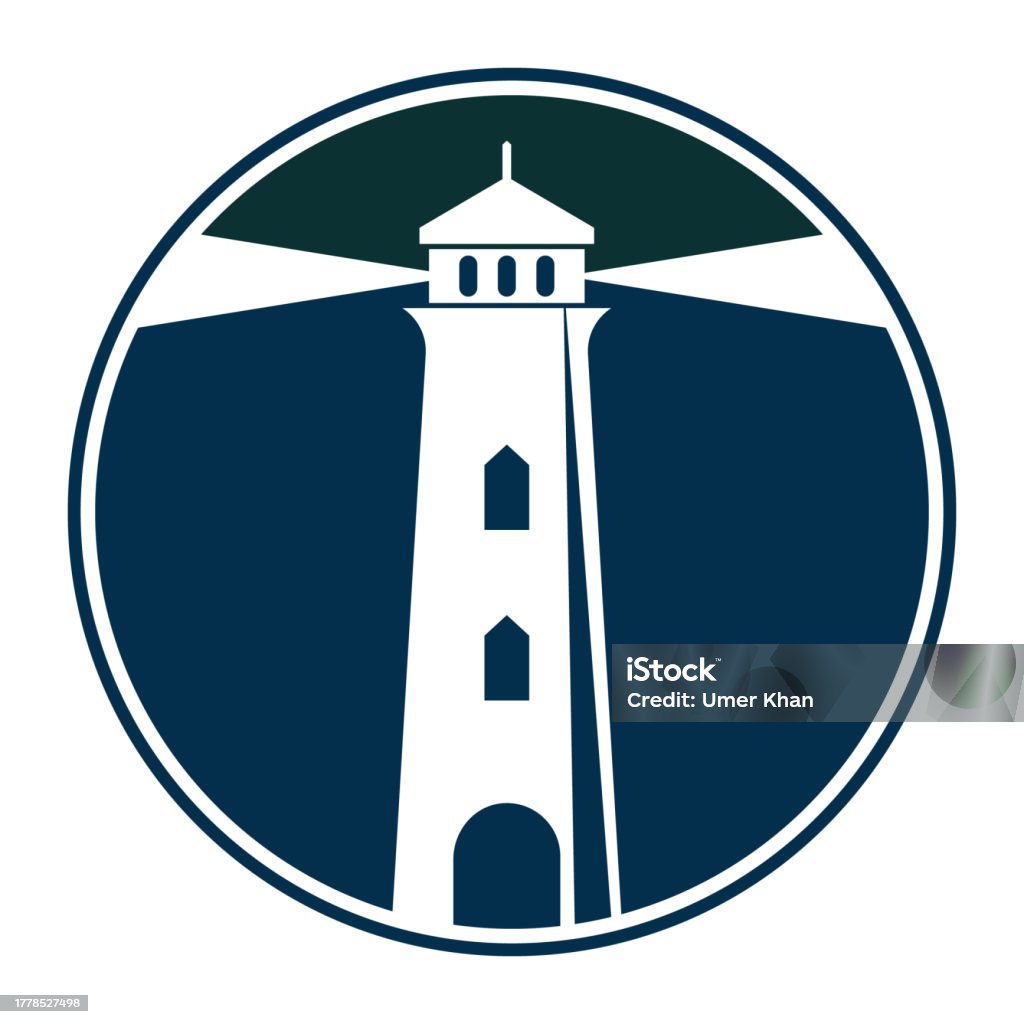 Lighthouse Abstract Logo Lighthouse Vector Logo Design Stock Illustration - Download Image Now ...