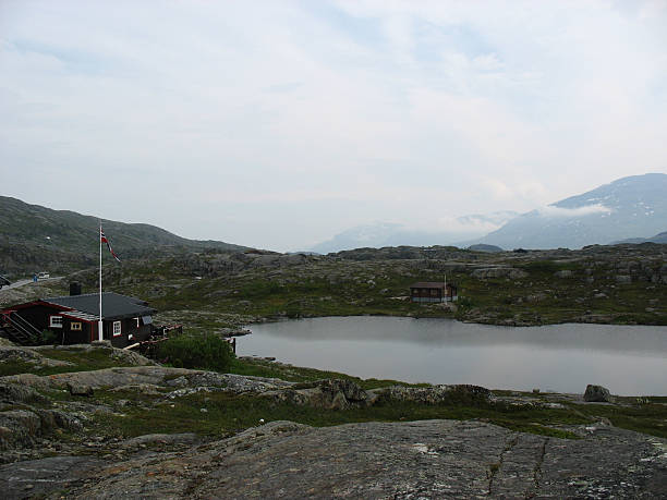 istock Wooden hut in the norwegian lapland 177853204