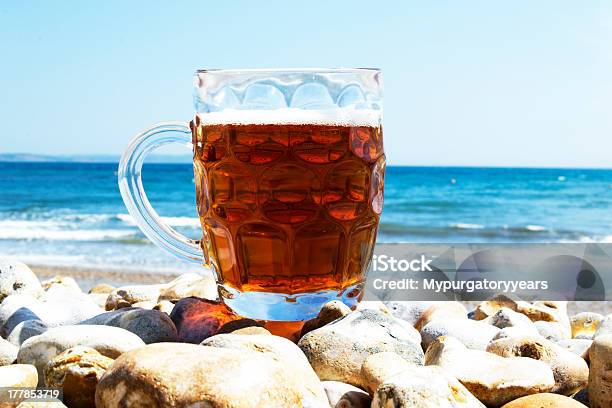 Beer On The Beach Stock Photo - Download Image Now - 20-24 Years, Active Lifestyle, Activity