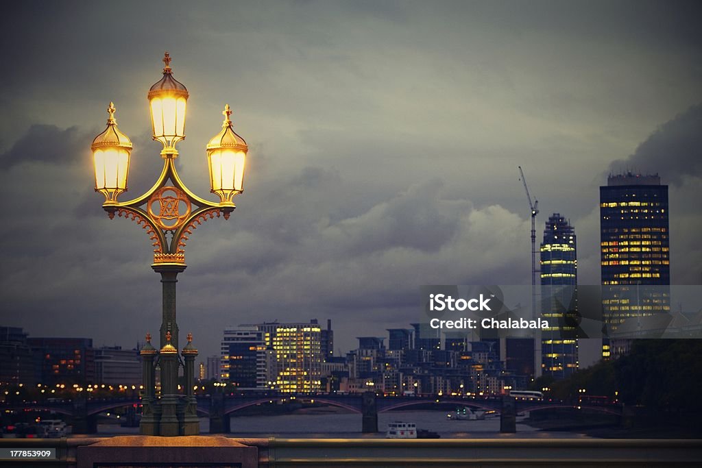 Londres à noite - Royalty-free Assustador Foto de stock