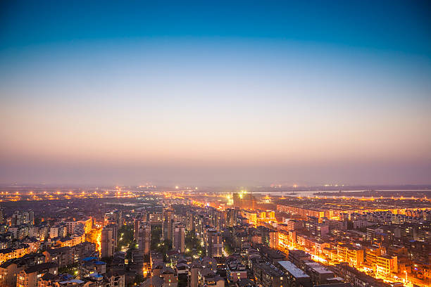 istock Fuzhou city bird view 177855294