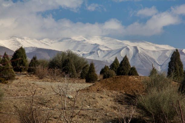 A very beautiful view of the virgin nature around the city of Tehran, Iran