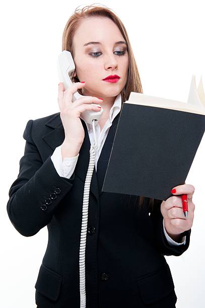 istock young business woman on white background 177855593