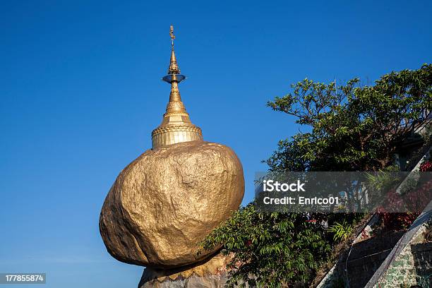 Myanmar Golden Rock Stock Photo - Download Image Now - Arranging, Asia, Bagan
