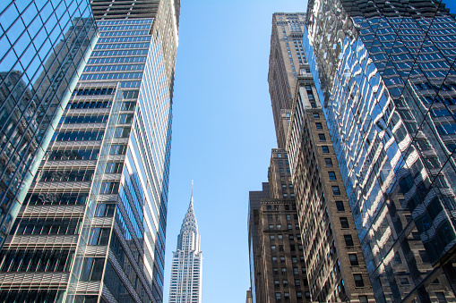 panoramic view of new york from a tall building