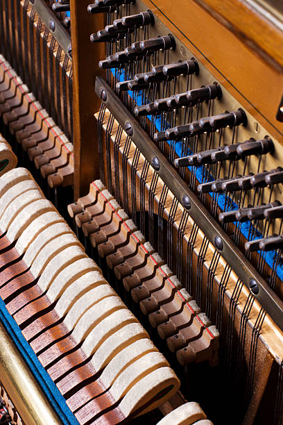istock close up of old inside element piano 177856184