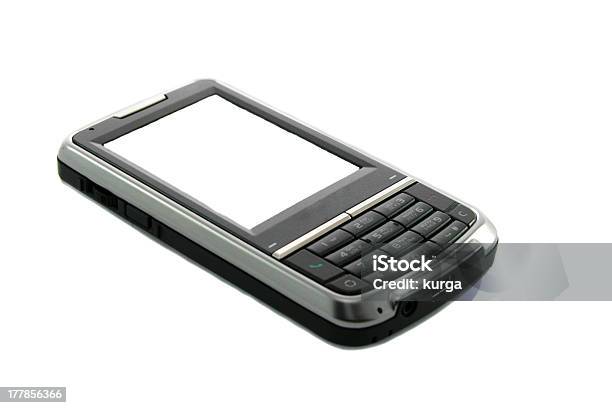 Moderne Touchscreenhandy Isoliert Auf Weiß Stockfoto und mehr Bilder von Am Telefon - Am Telefon, Ausrüstung und Geräte, Berührungsbildschirm