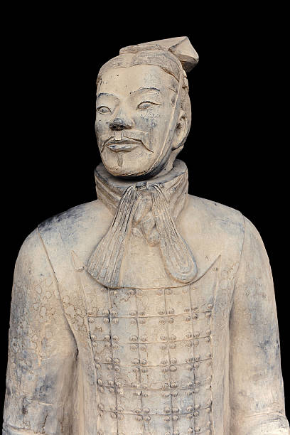 istock Ancient terracotta army figure in Xian - China 177856953