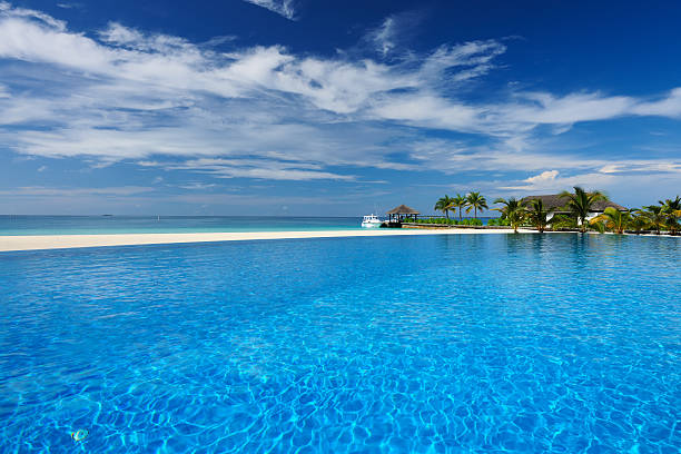 istock Luxury tropical swimming pool 177857281