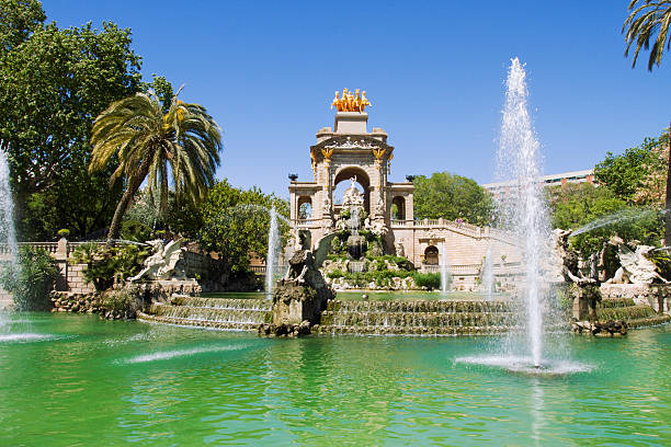 istock Fountain in Parc De la Ciutadella 177857748
