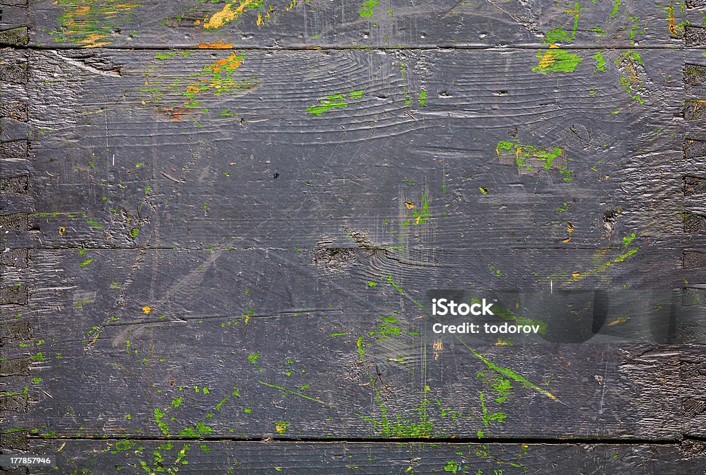 Vieux grunge de bois peint - Photo de Abstrait libre de droits