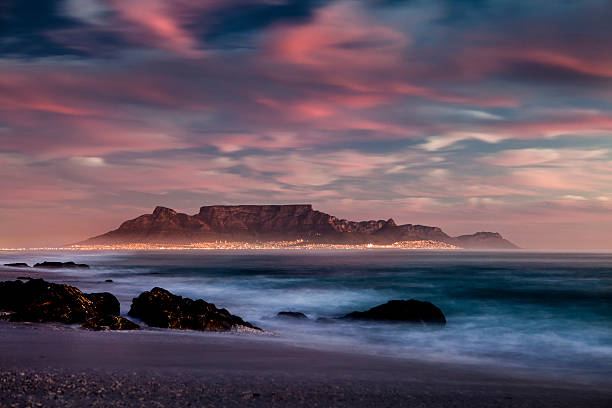 Tablemountain Cape Town "view of tablemountain, Capetown,Southafrica" table mountain south africa stock pictures, royalty-free photos & images